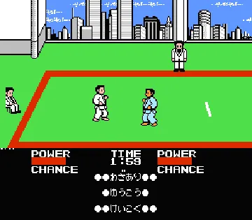 Moero!! Juudou Warriors (Japan) screen shot game playing